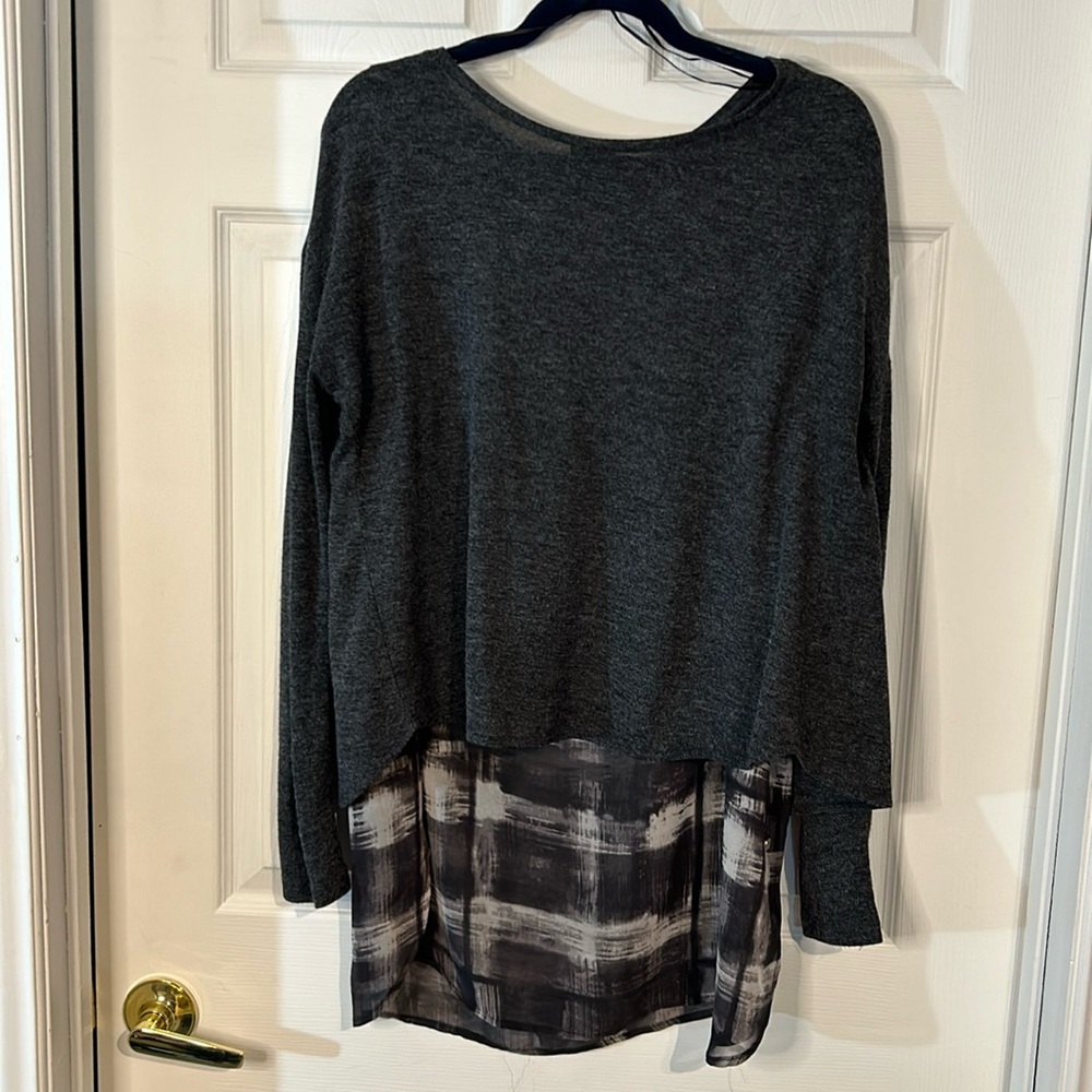 Ladies size Large Point Zero Tunic Top-2 parts